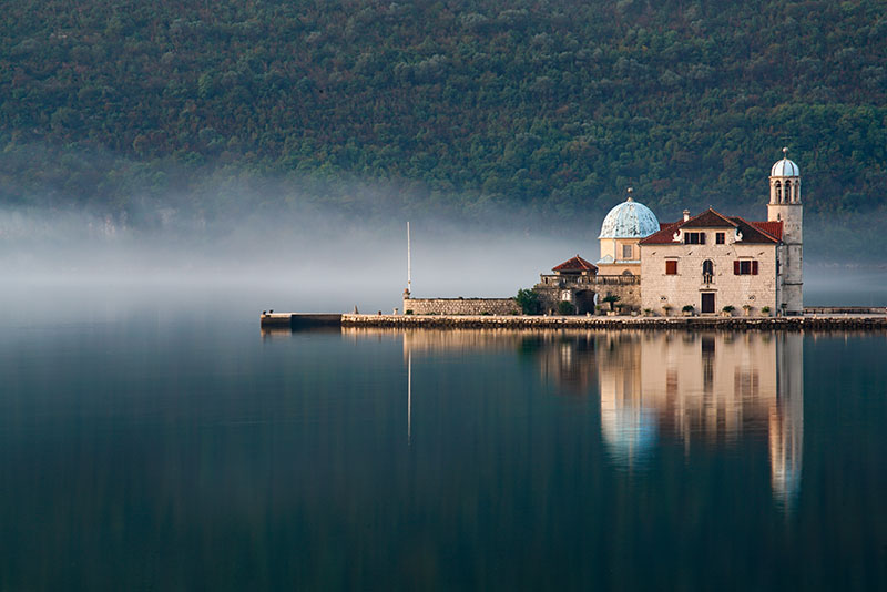 Our Lady of the Rock church, Perast Montenegro